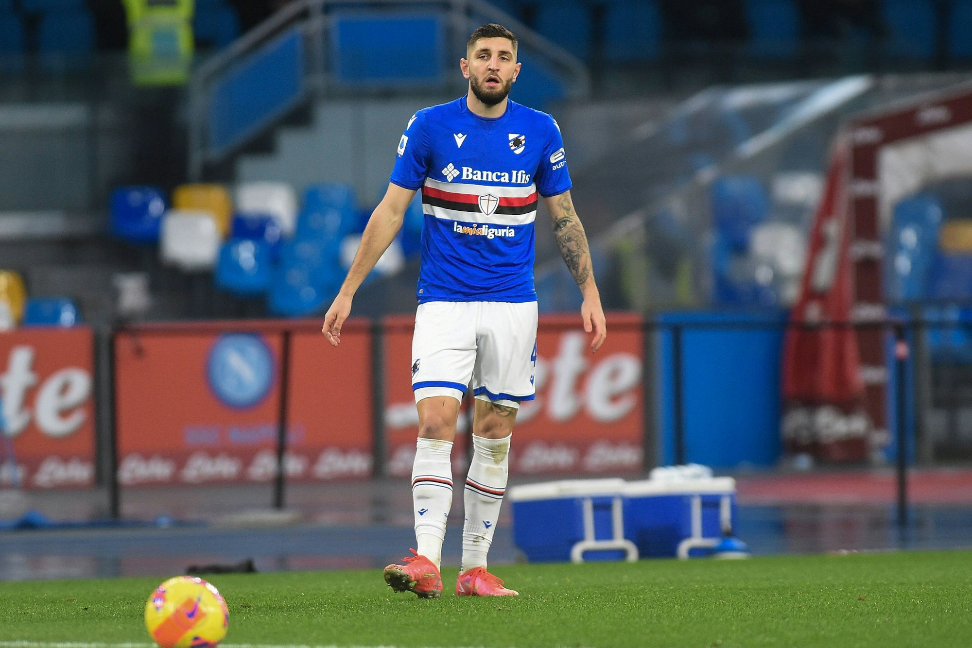 Julian Chabot spielt für Sampdoria Genua.