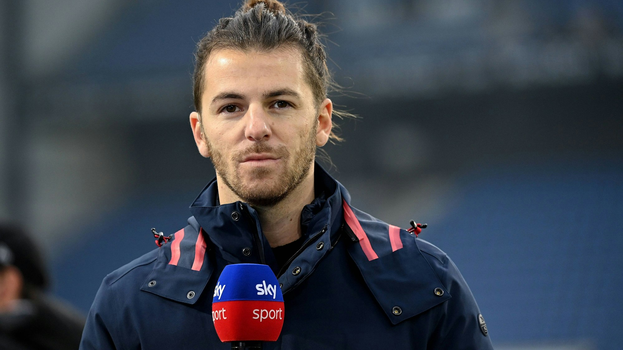 Sky-Reporter Riccardo Basile.