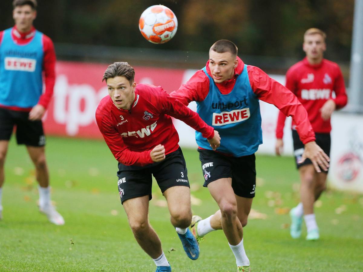 Noah Katterbach trainiert beim 1. FC Köln.