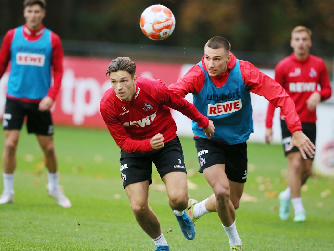 Noah Katterbach trainiert beim 1. FC Köln.