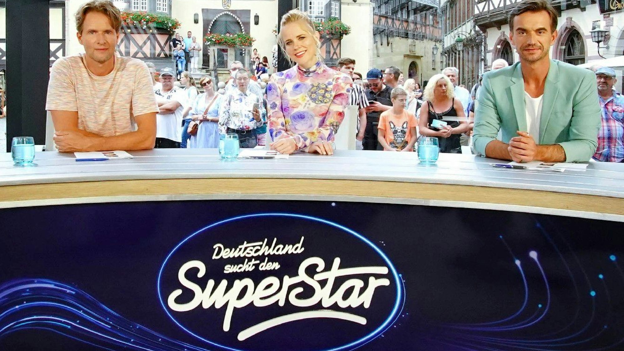 Toby Gad, Ilse DeLange und Florian Silbereisen
Foto: RTL / Stefan Gregorowius