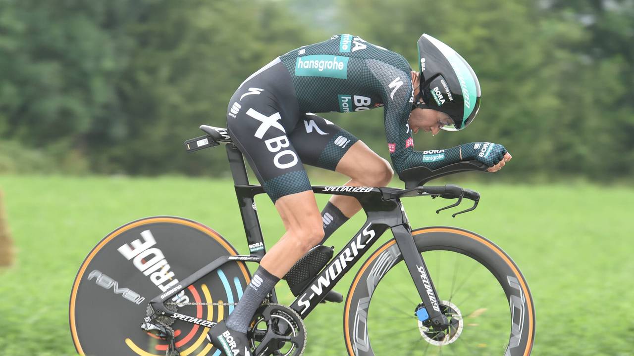 Tour de France, 5. Etappe 2021: Emanuel Buchmann beim Einzelzeitfahren.
