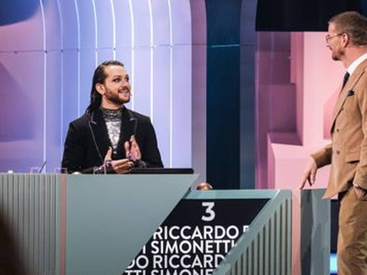 Riccardo Simonetti (links) und Joko Winterscheidt in „Wer stiehlt mir die Show“ vom 18. Januar 2022.