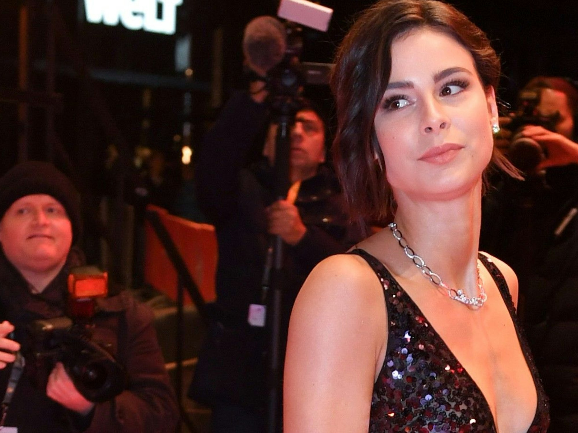 Lena Meyer-Landrut (hier auf der 69. Berlinale im Jahr 2019): Sie hat auf TikTok ein verborgenes Talent enthüllt. Viele Fans sehen das jedoch mit Skepsis...