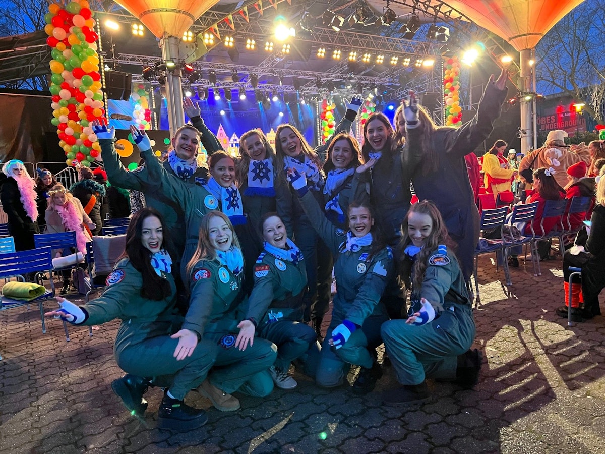 Luftflotte im Tanzbrunnen am 19. Januar 2022