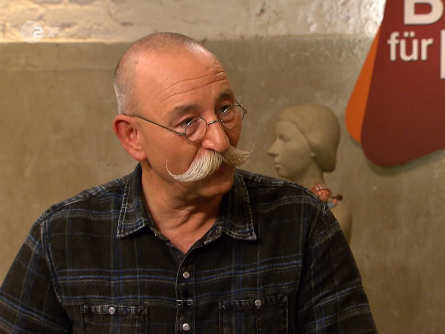 Horst Lichter in der ZDF-„Bares für Rares“-Sendung am Donnerstag (20. Januar 2022).