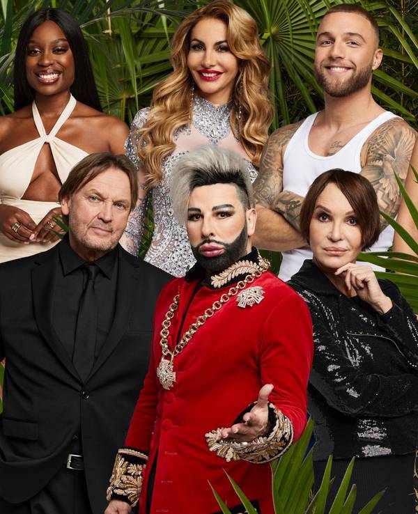 V.o.l.: Eric Stehfest, Linda Nobat, Janina Youssefian, Filip Pavlovic, Jasmin Herren, Lucas Cordalis, Tara Tabitha, Peter Althof, Harald Glööckler, Anouschka Renzi, Manuel Flickinger und Tina Ruland.
Foto: RTL