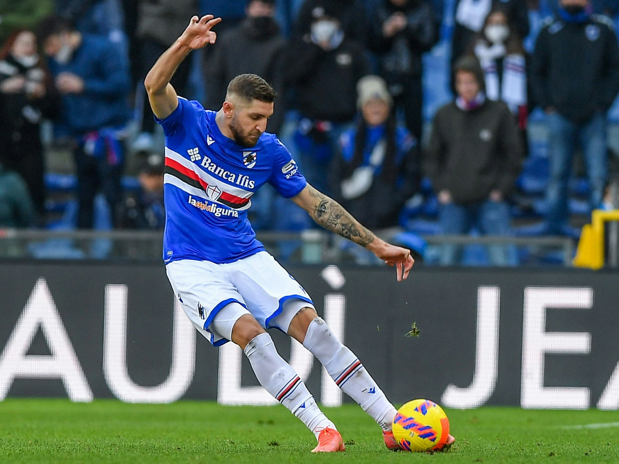 Julian Chabot spielt für Sampdoria Genua.