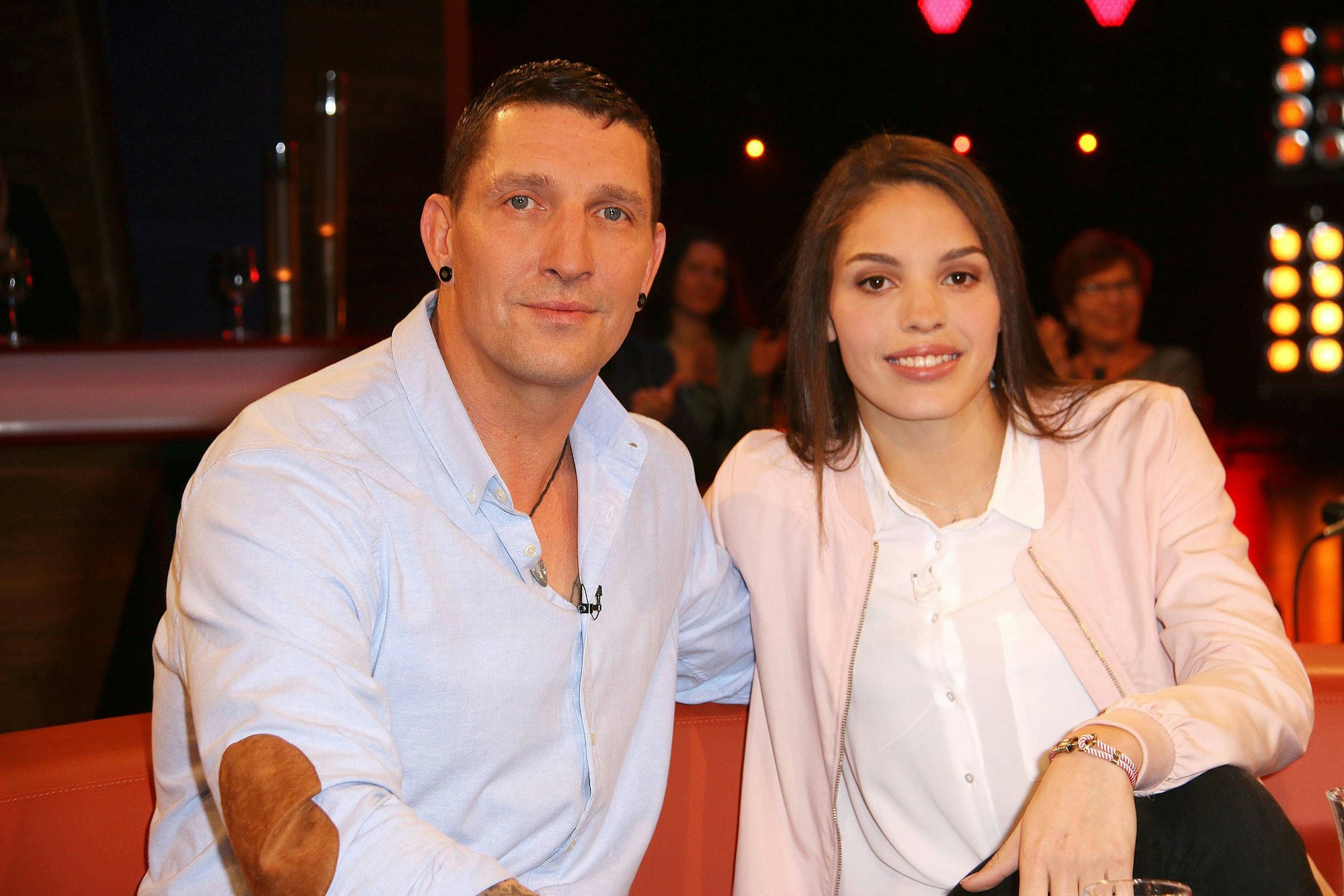 Stefan Kretzschmar, der ehemalige Handballspieler mit seiner Tochter Lucie Marie zu Gast in der NDR Talk Show am 14.12.2018.