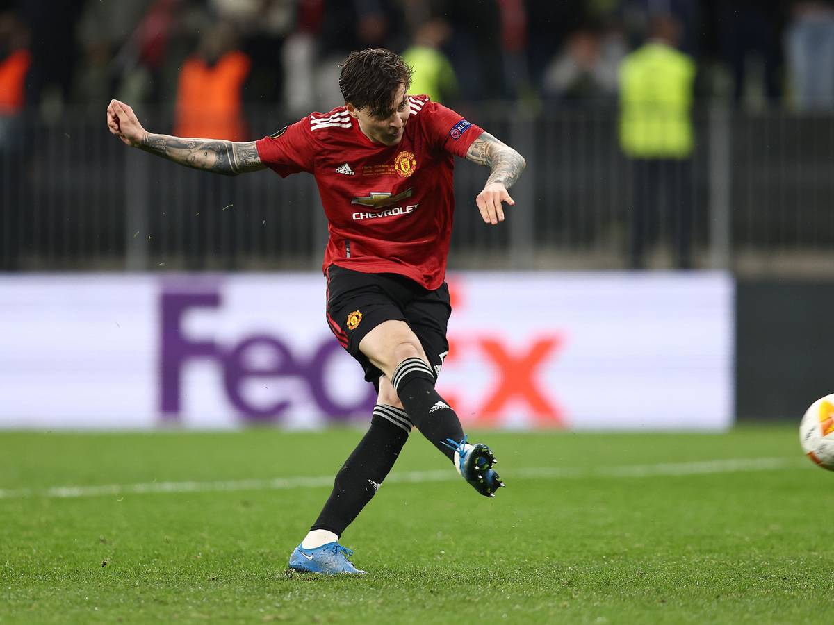 Victor Lindelöf (Manchester United) in Aktion.
