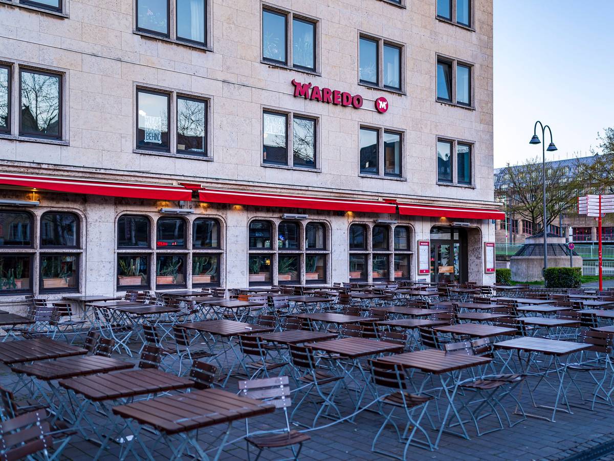 Das Maredo am Kölner Heumarkt wird zum Augustiner-Brauhaus.