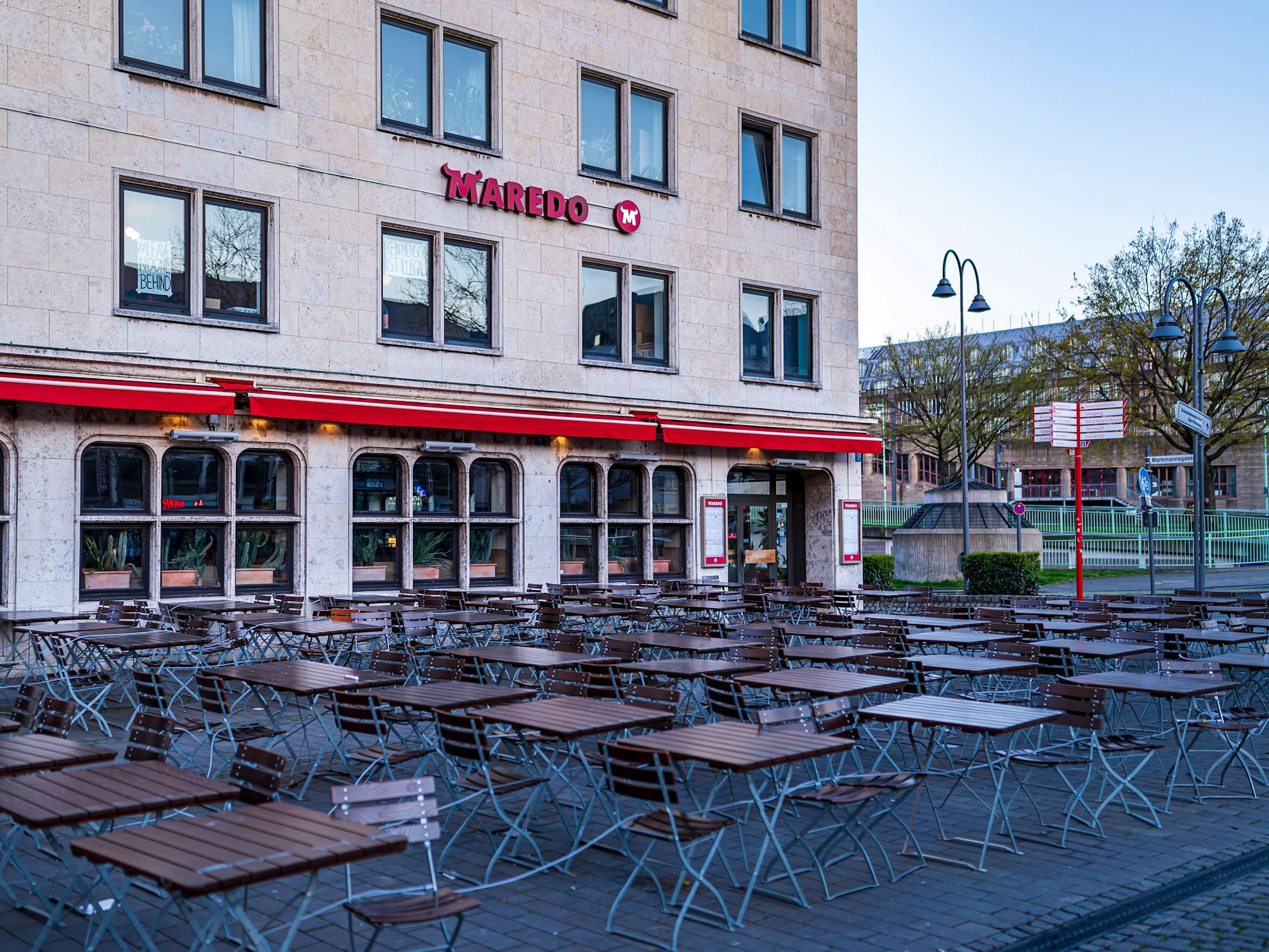 Das Maredo am Kölner Heumarkt wird zum Augustiner-Brauhaus.