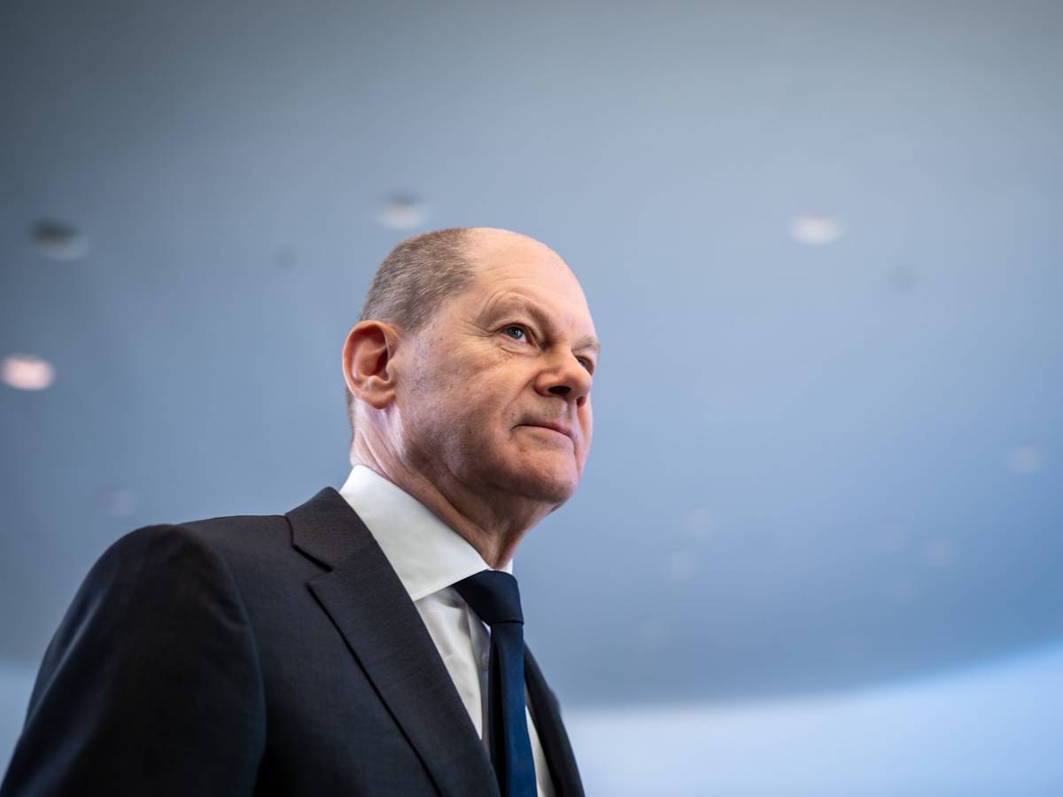 Bundeskanzler Olaf Scholz (SPD, hier am 21. Januar bei der Klausurtagung des Bundeskabinetts im Bundeskanzleramt) soll laut einem Medienbericht einen kurzfristig anberaumten, persönlichen Termin mit dem US-Präsidenten abgelehnt haben.