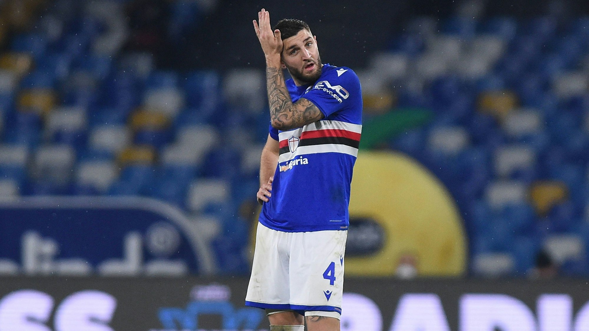 Julian Chabot spielt für Sampdoria Genua.