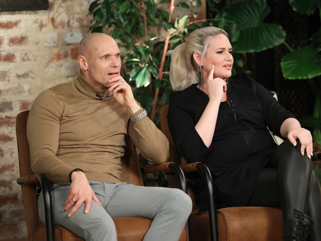 Thorsten Legat und Sarah Knappik Die Verwendung des sendungsbezogenen Materials ist nur mit dem Hinweis und Verlinkung auf RTL+ gestattet.
Foto: RTL / Frank W. Hempel