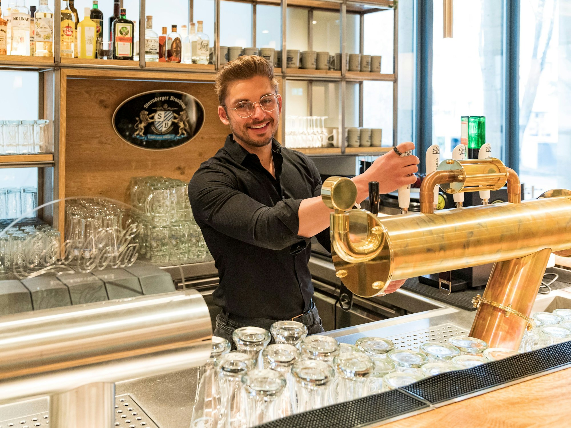 Gastronomie-Neueröffnung auf dem Heumarkt in der Kölner Altstadt: Das Bayerische Restaurant Starnberger Alm.
