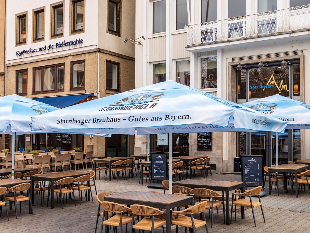 Gastronomie-Neueröffnung auf dem Heumarkt in der Kölner Altstadt: Das Bayerische Restaurant Starnberger Alm.