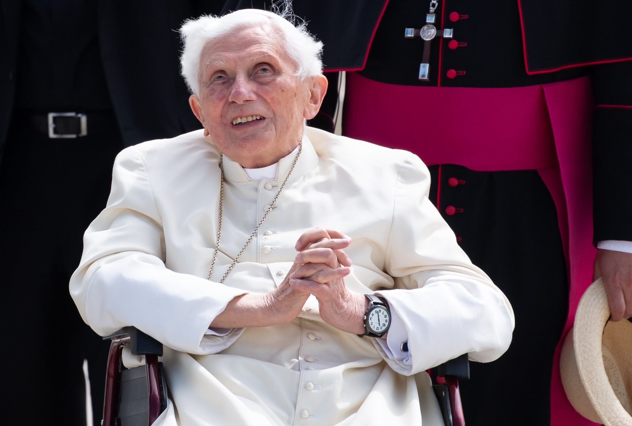 Der emeritierte Papst Benedikt XVI. hat seine Falschaussage eingeräumt. Das Foto zeigt ihn im Juni 2020 in Freising.