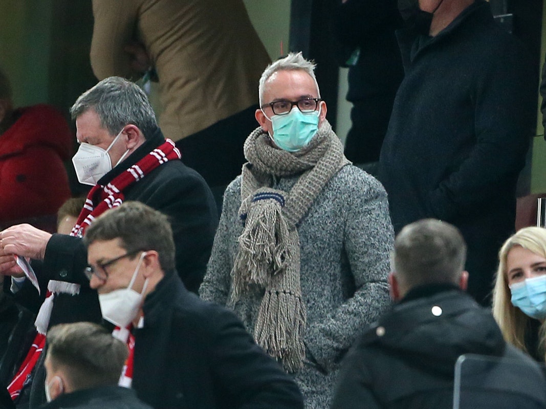 Alexander Wehrle im Rhein-Energie-Stadion während des Spiels gegen Stuttgart