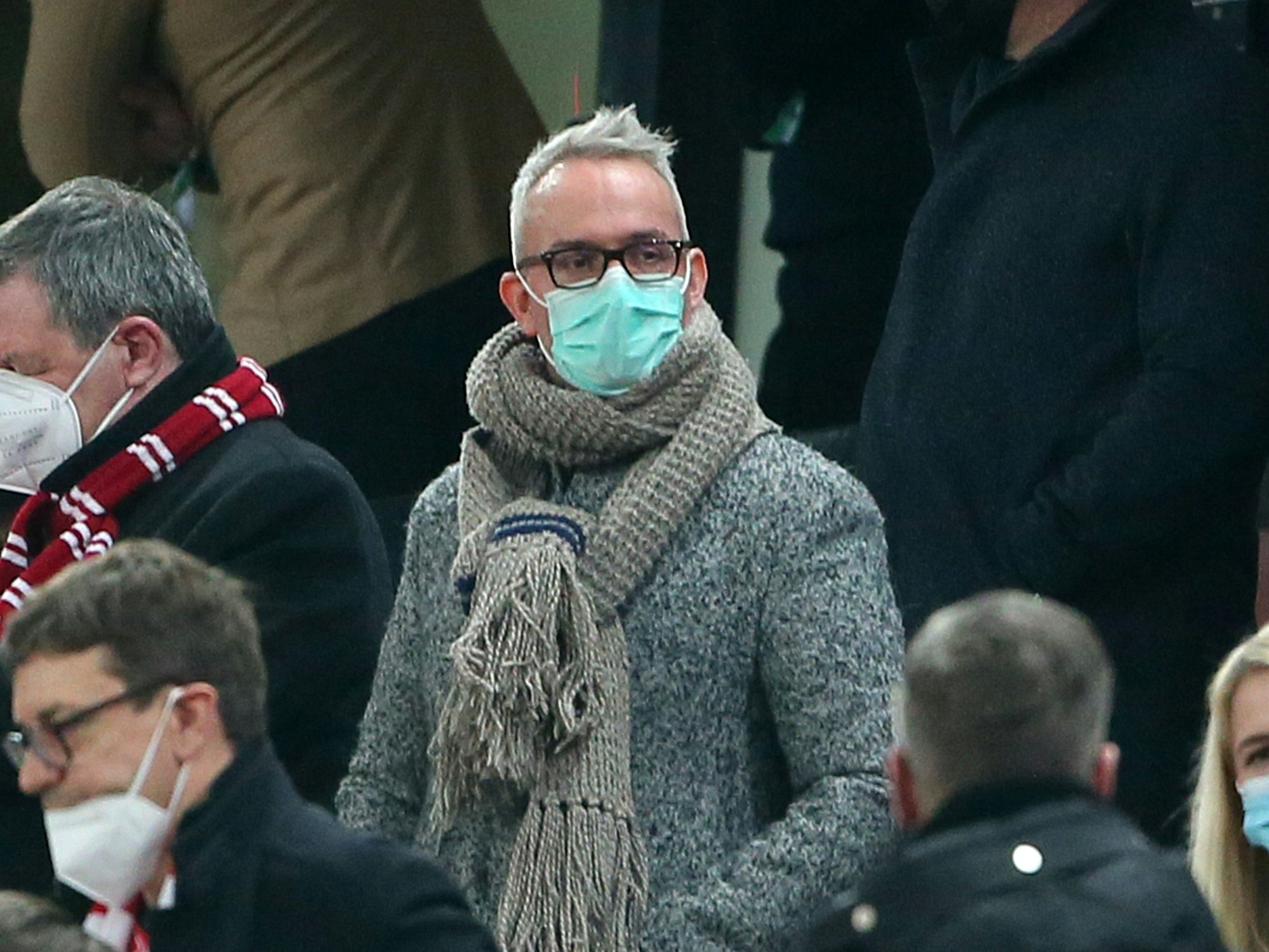 Alexander Wehrle im Rhein-Energie-Stadion während des Spiels gegen Stuttgart