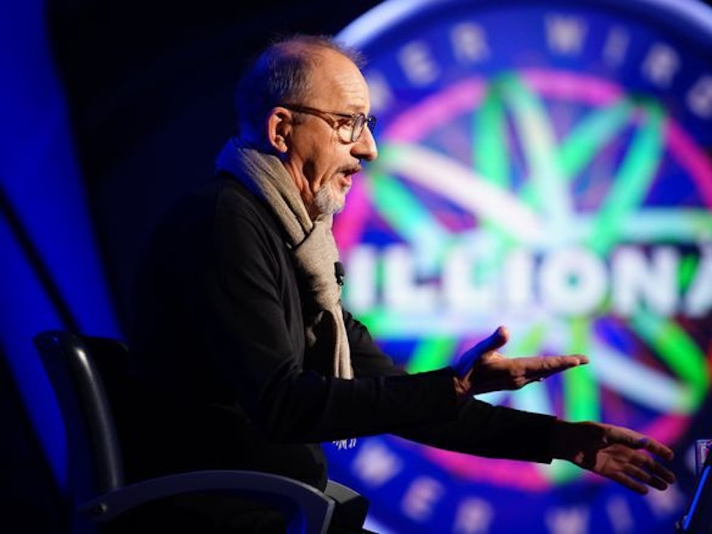 Hans Merten (60) bei „Wer wird Millionär“ am 24. Januar 2022.