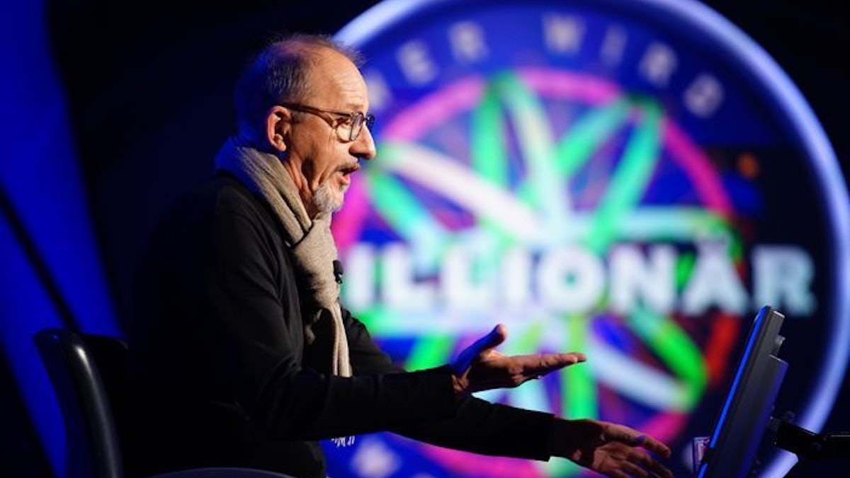Hans Merten (60) bei „Wer wird Millionär“ am 24. Januar 2022.