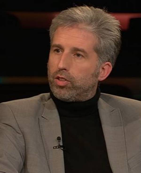 Grünen-Politiker Boris Palmer bei Markus Lanz am 25. Januar 2022.