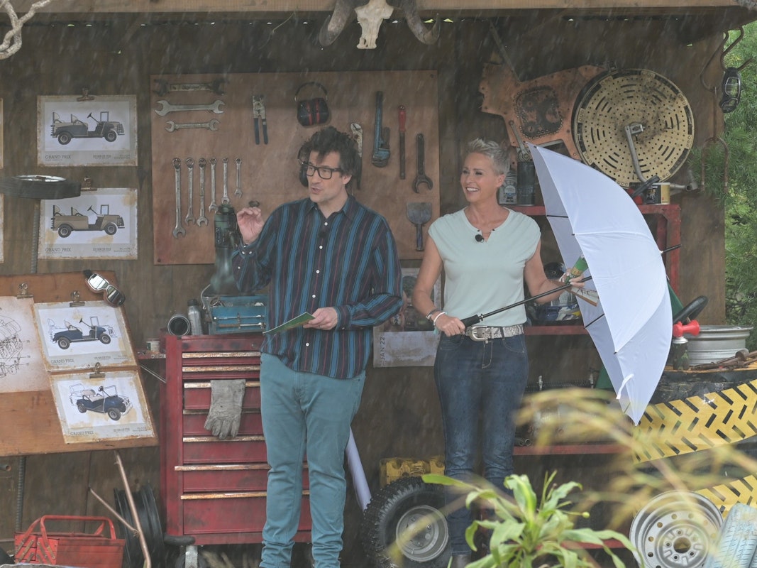 Die Dschungelcamp-Moderatoren Daniel Hartwich und  Sonja Zietlow.