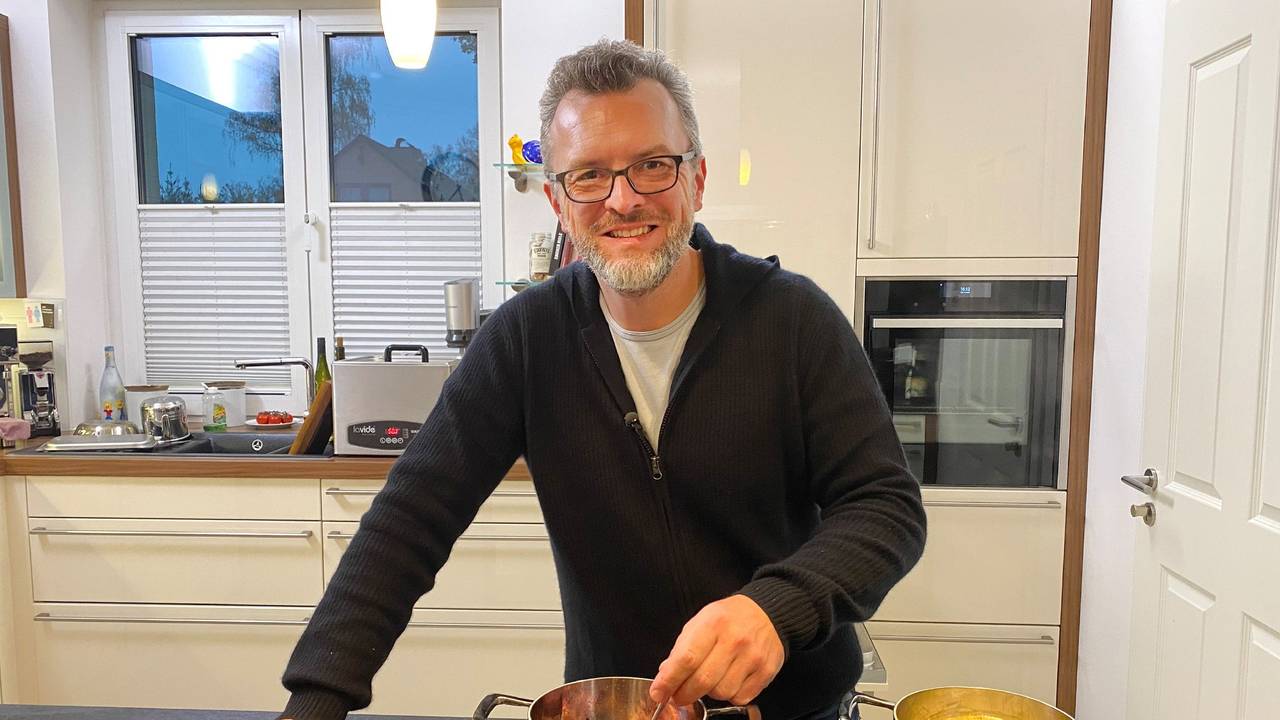 „Das perfekte Dinner“-Kandidat Jens-Michael in der Ausgabe vom Freitag (27. Januar 2022).
