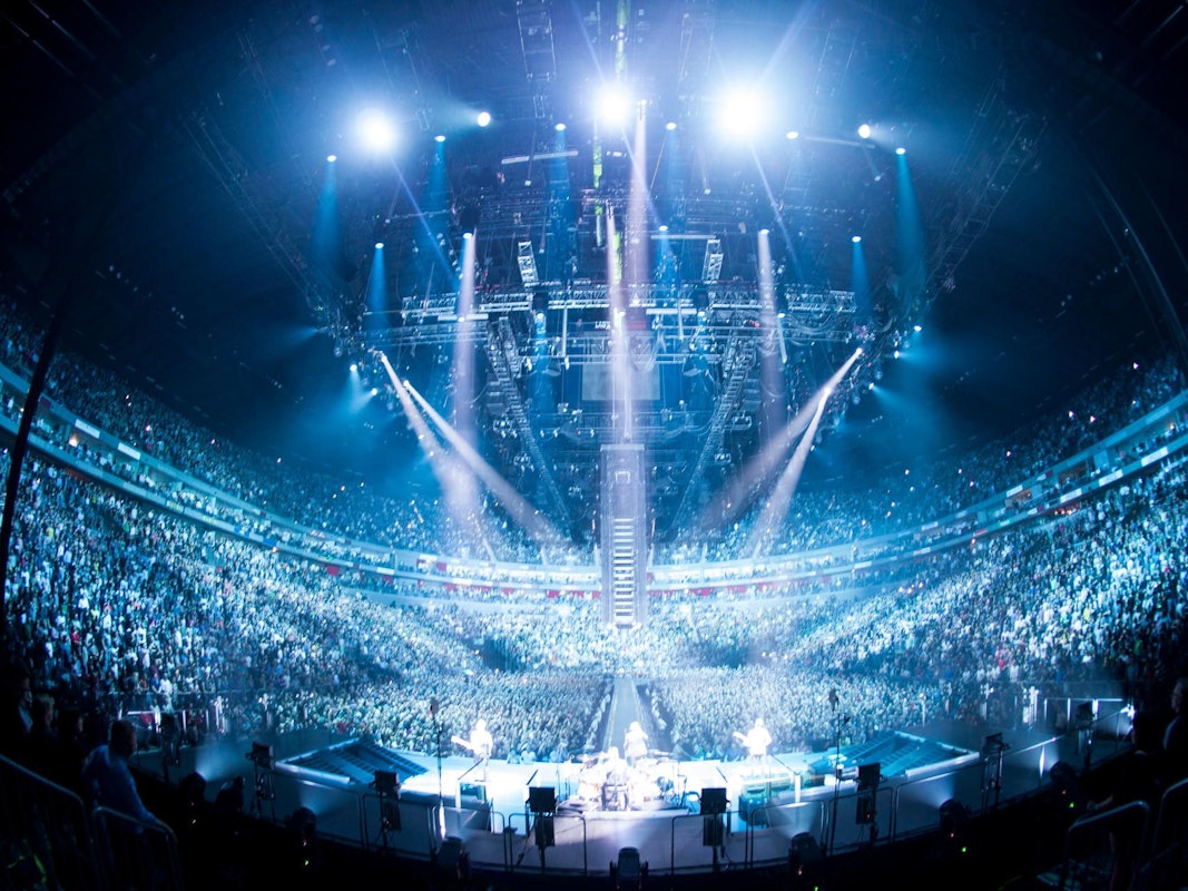 Blick in die Lanxess-Arena in Köln. Hier wird im Mai 2023 Andreas Gabalier auftreten.