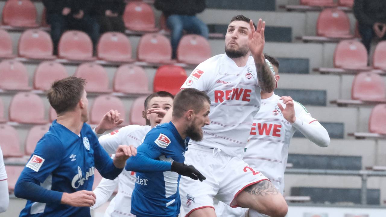 Neuzugang Julian Chabot spielte am Donnerstag, 27. Januar 2022, zum ersten Mal in der Kölner Innenverteidigung.