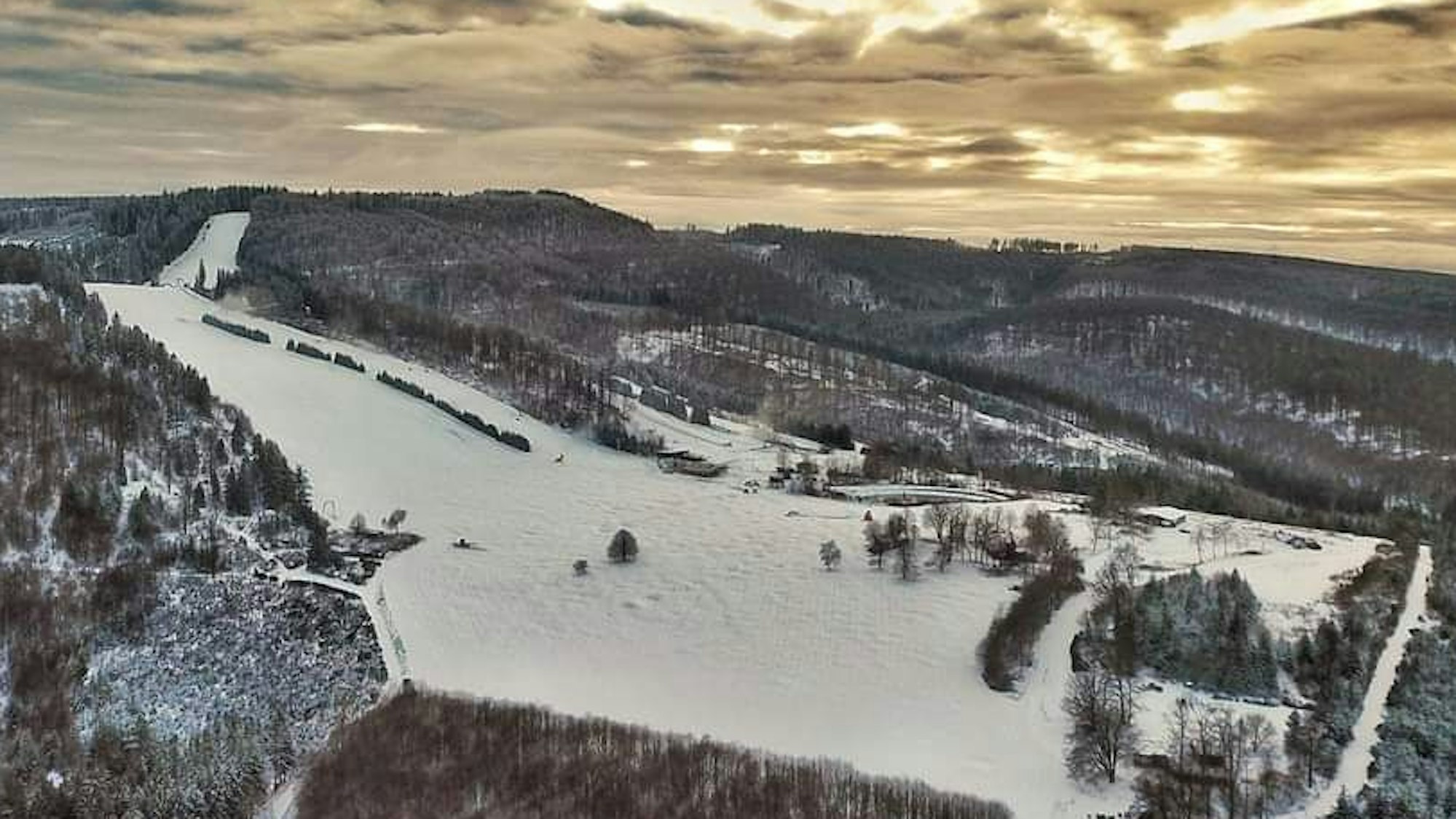 Das Skigebiet „Mein Homberg“ in Züschen im Sauerland