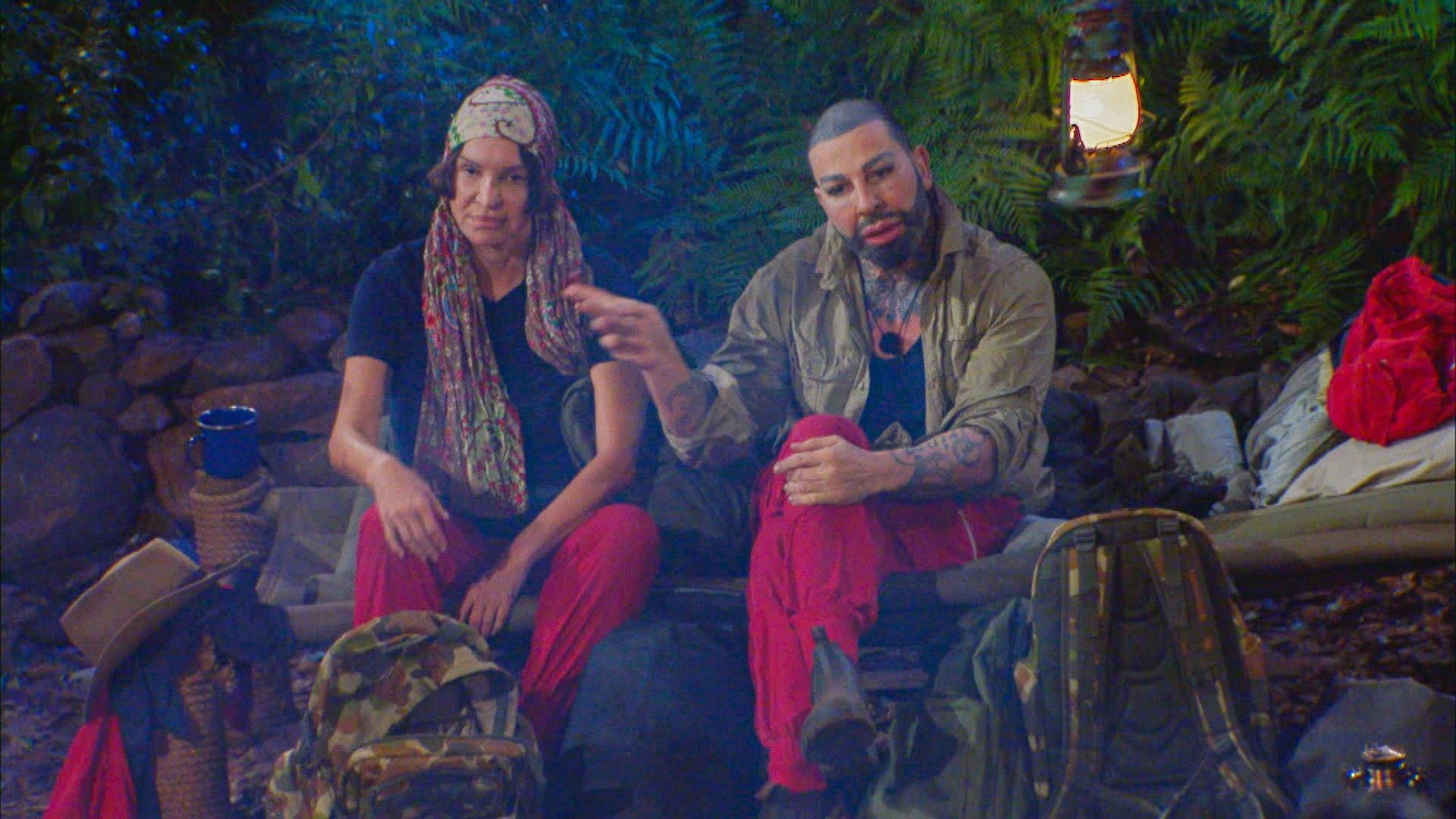 Anouschka Renzi und Harald Glööckler.