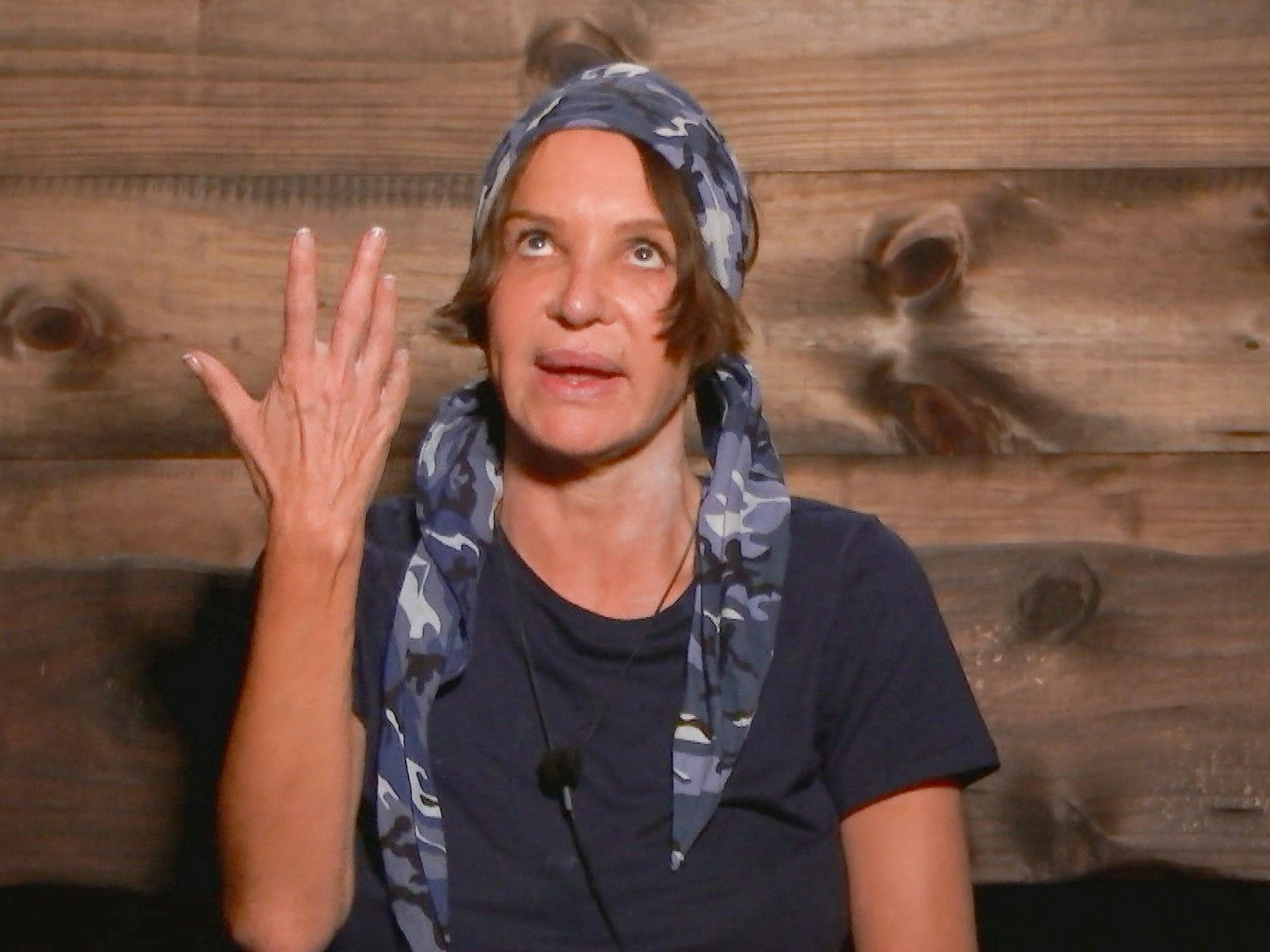 Anouschka Renzi zetert im Dschungelcamp