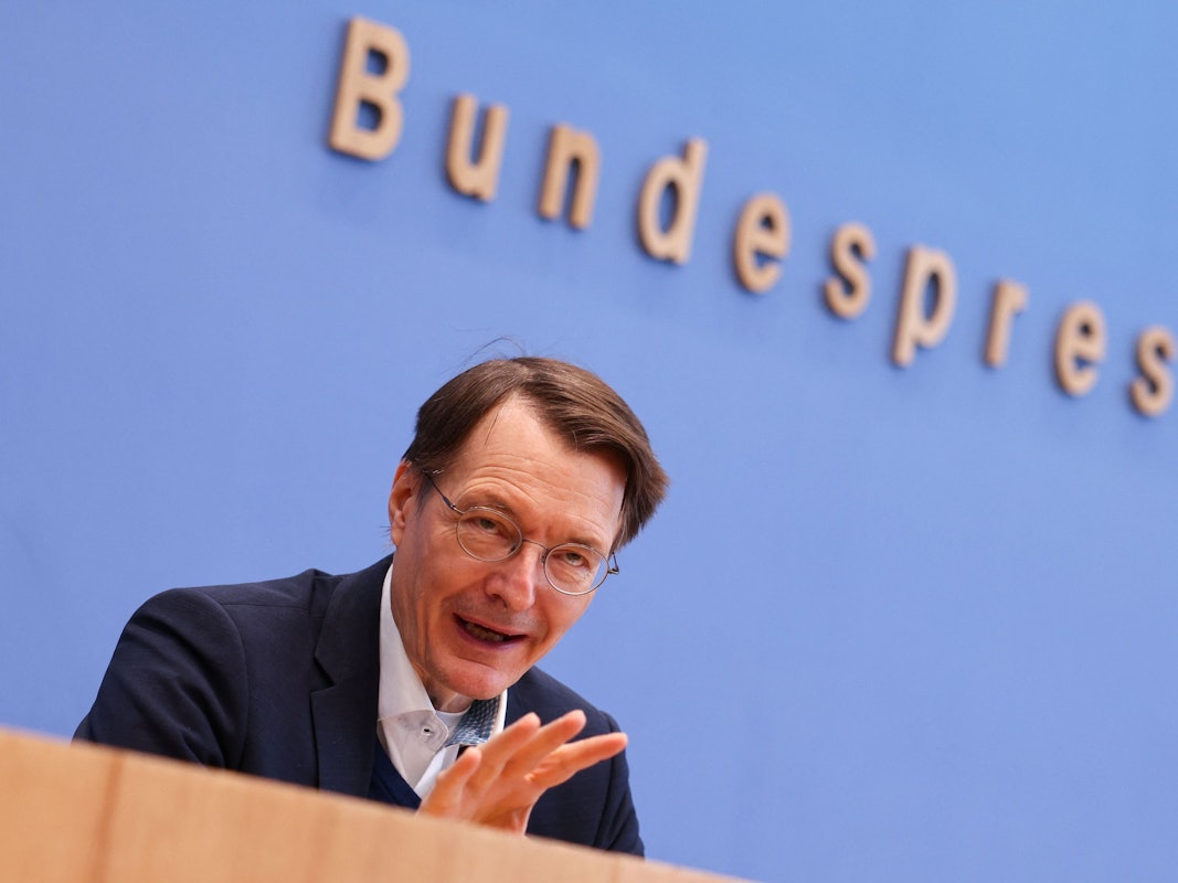 Bundesgesundheitsminister Karl Lauterbach und RKI-Chef Lothar H. Wieler haben sich am Freitag, 28. Januar 2022, zur aktuellen Corona-Lage geäußert.