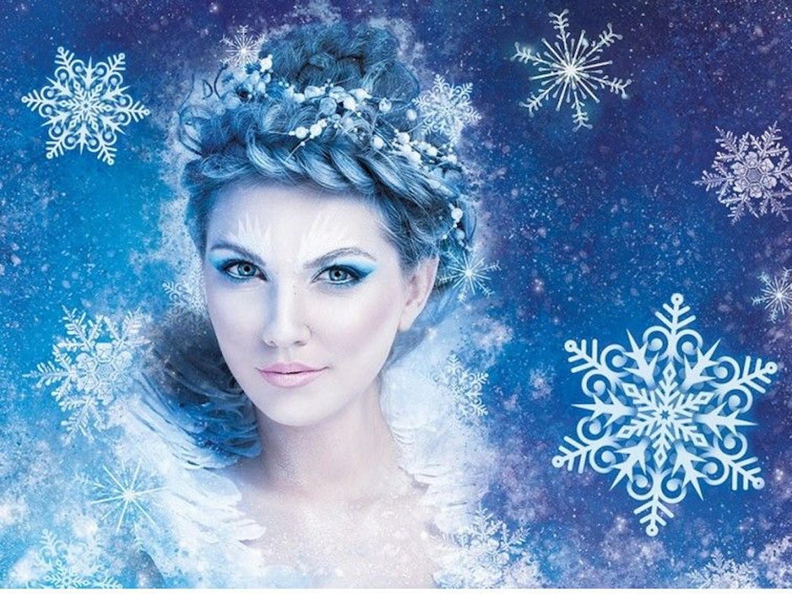 Die Hauptdarstellerin der Music-Show „Die Eiskönigin“.