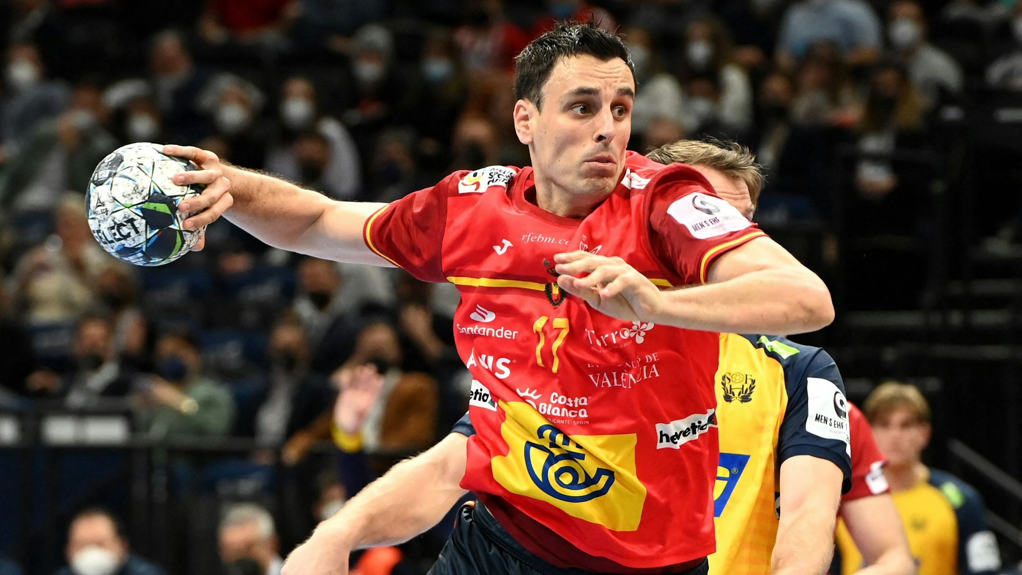 Adrian Figueras Trejo beim Torwurf