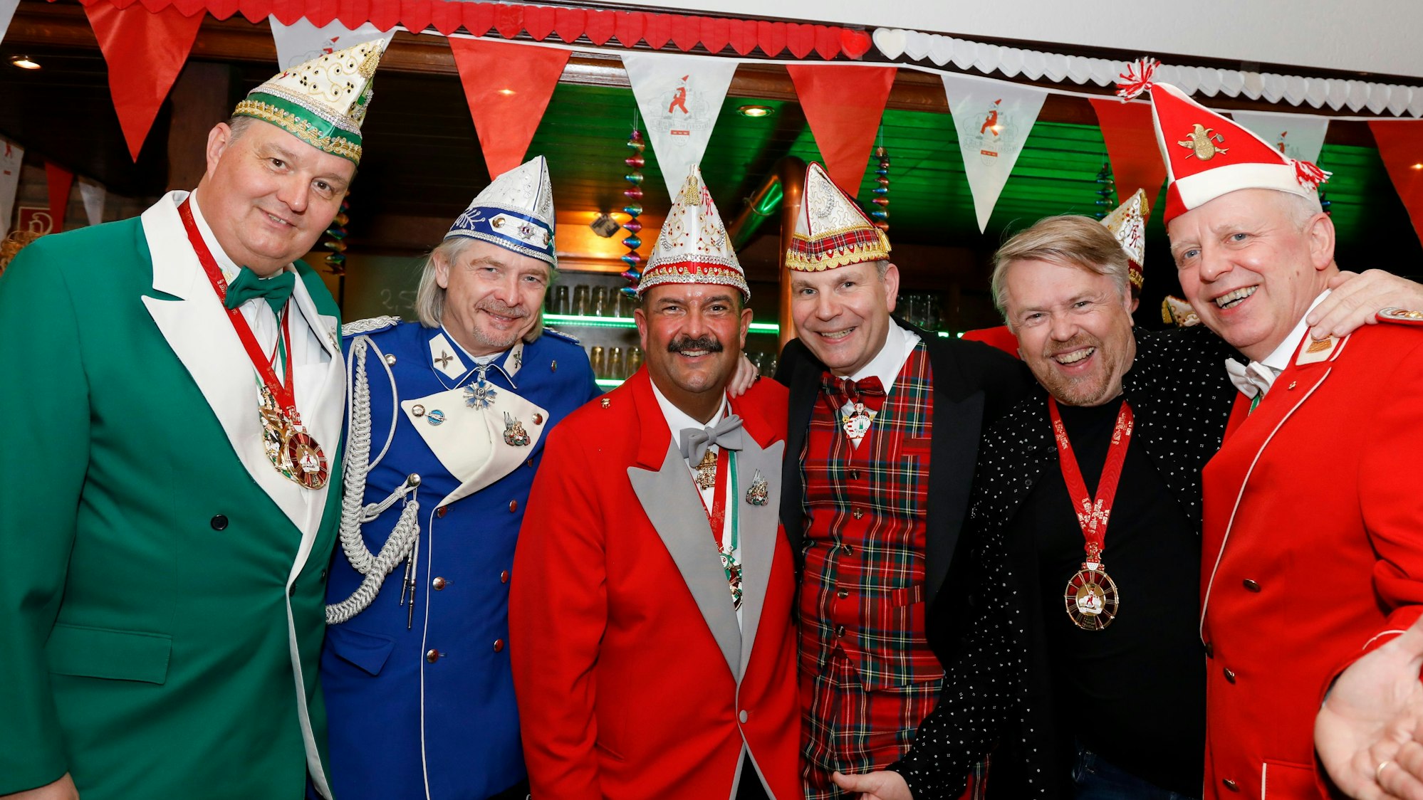 Kg Alt-Köllen beim Stammtisch im Jan.