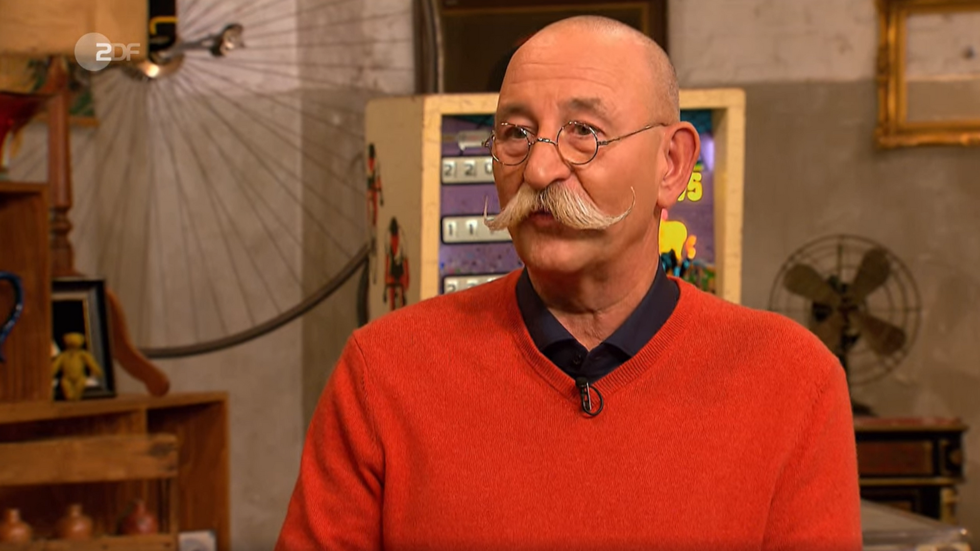 Der Screenshot zeigt „Bares für Rares“-Moderator Horst Lichter am 31. Januar 2022 im ZDF.