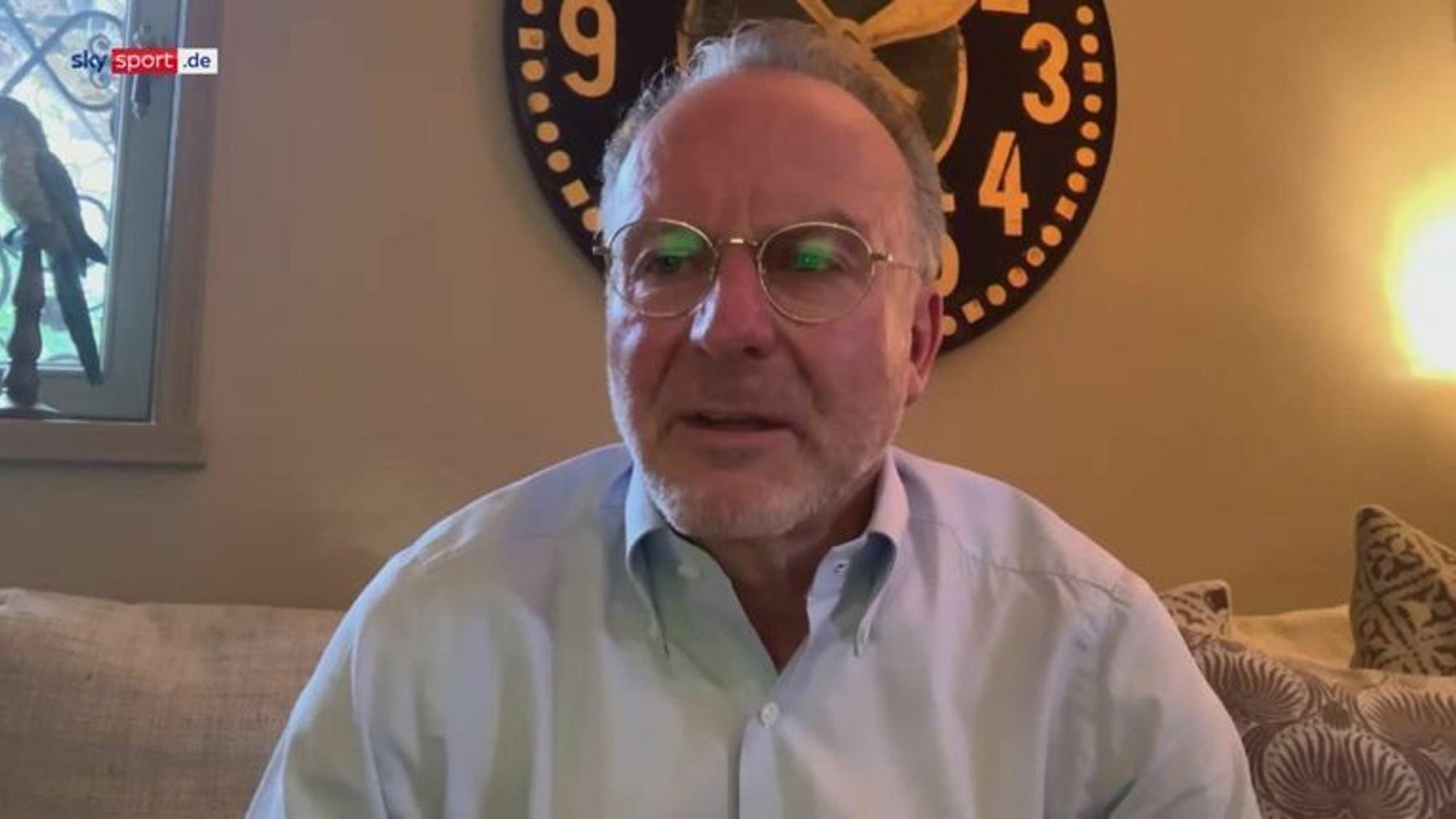 Karl-Heinz Rummenigge spricht im Interview.