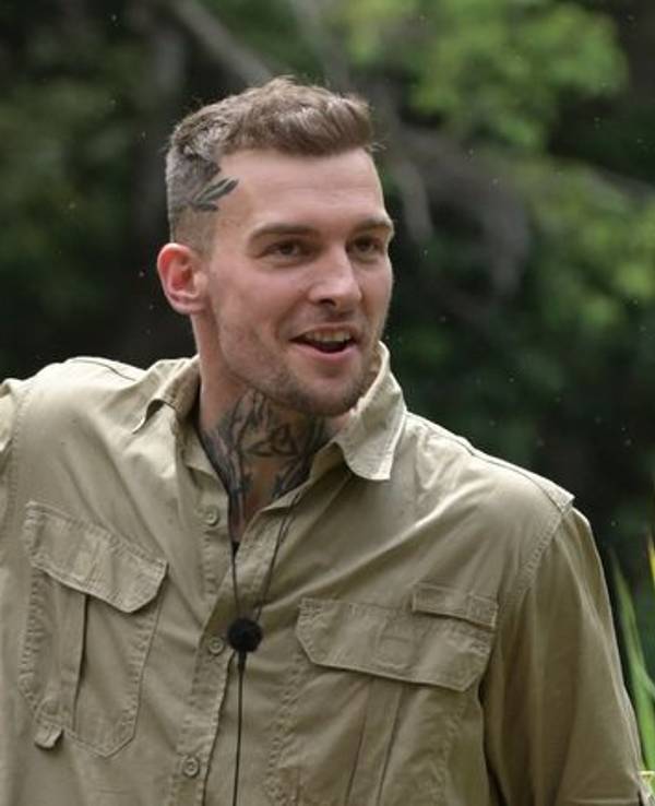 Eric Stehfest im RTL-Dschungelcamp am 30. Januar 2022.