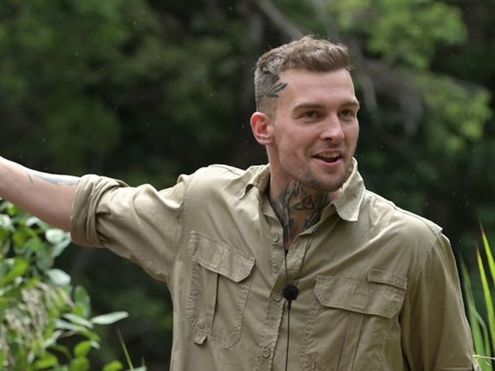Eric Stehfest im RTL-Dschungelcamp am 30. Januar 2022.