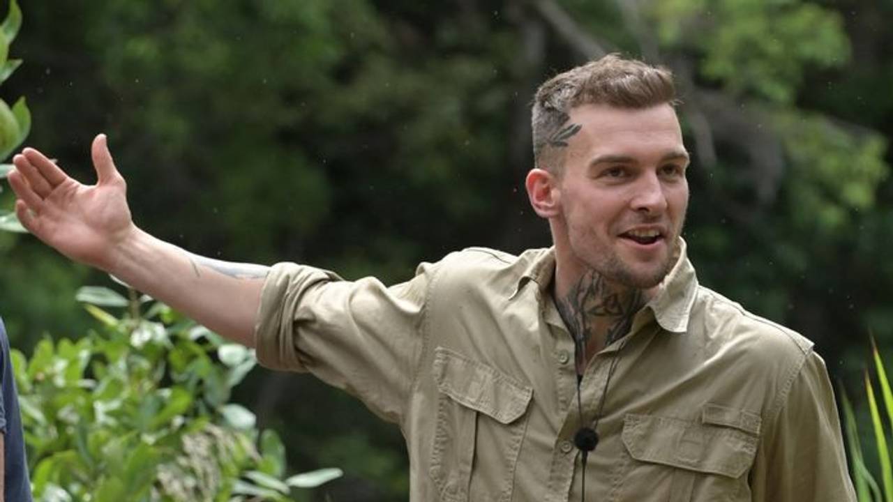 Eric Stehfest im RTL-Dschungelcamp am 30. Januar 2022.