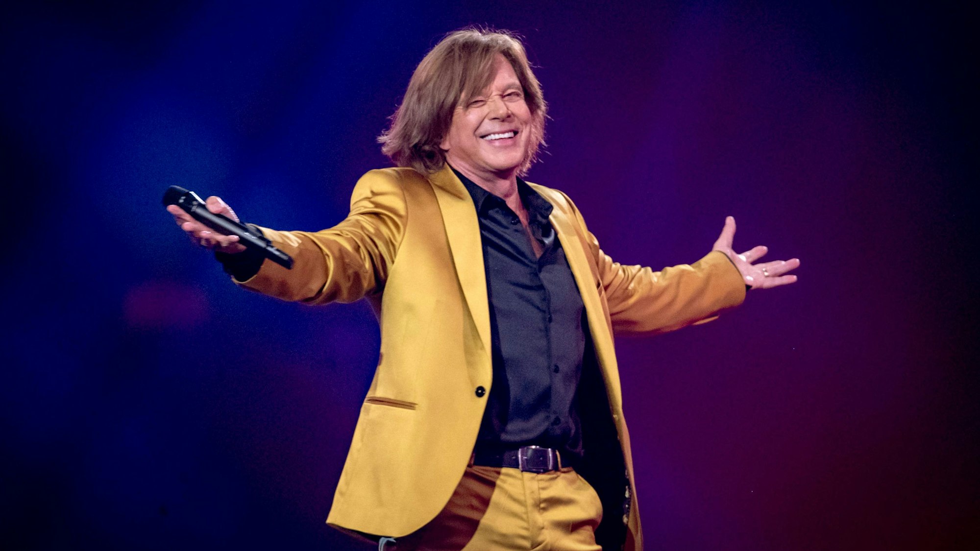 Jürgen Drews singt beim «Schlagerbooom 2021 – Alles funkelt! Alles glitzert!». Der Schlagersänger sich bei einem Sturz mit dem Rad an der Hand verletzt.