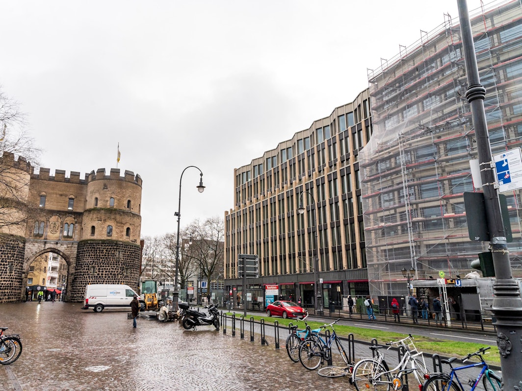 Blick auf den Rudolfplatz
