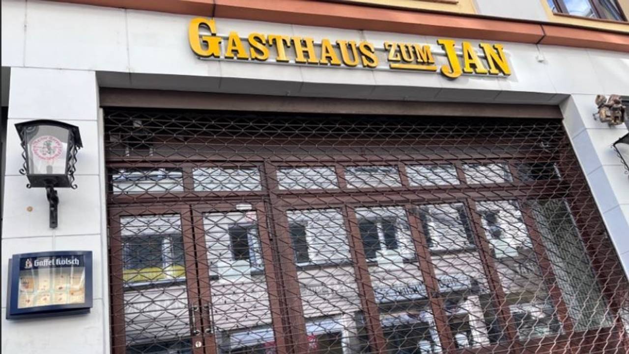 Das Gasthaus Jan in der Thieboldsgasse ist geschlossen. Foto von Redakteur Bastian Ebel