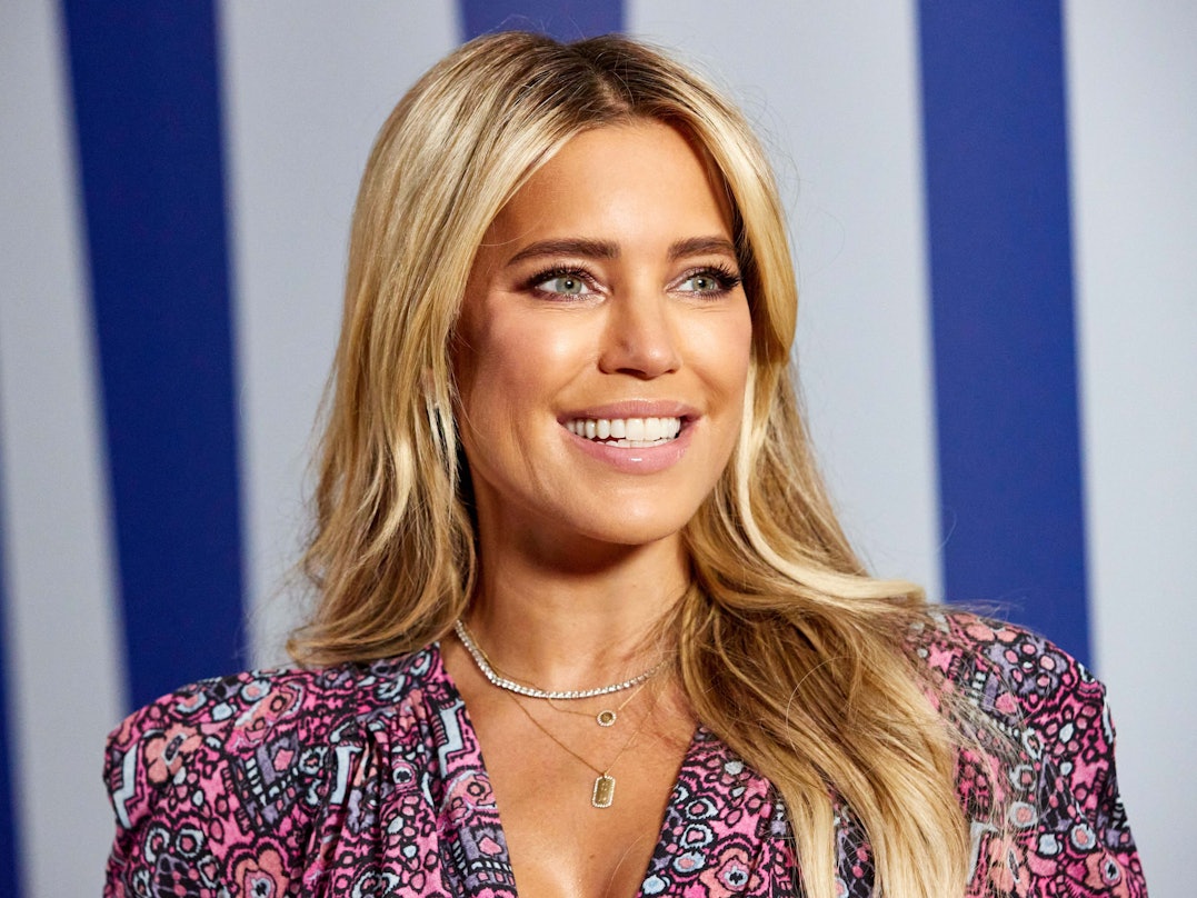 Die Moderatorin Sylvie Meis lächelt während einer Presse-Vorstellung ihrer vierten Brillen-Kollektion.