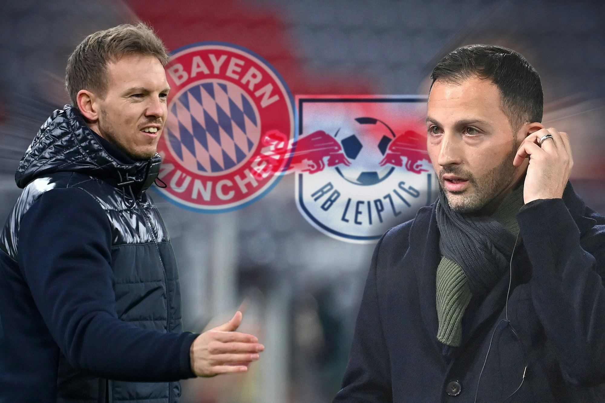 Keine Unbekannten: Julian Nagelsmann und Domenico Tedesco.