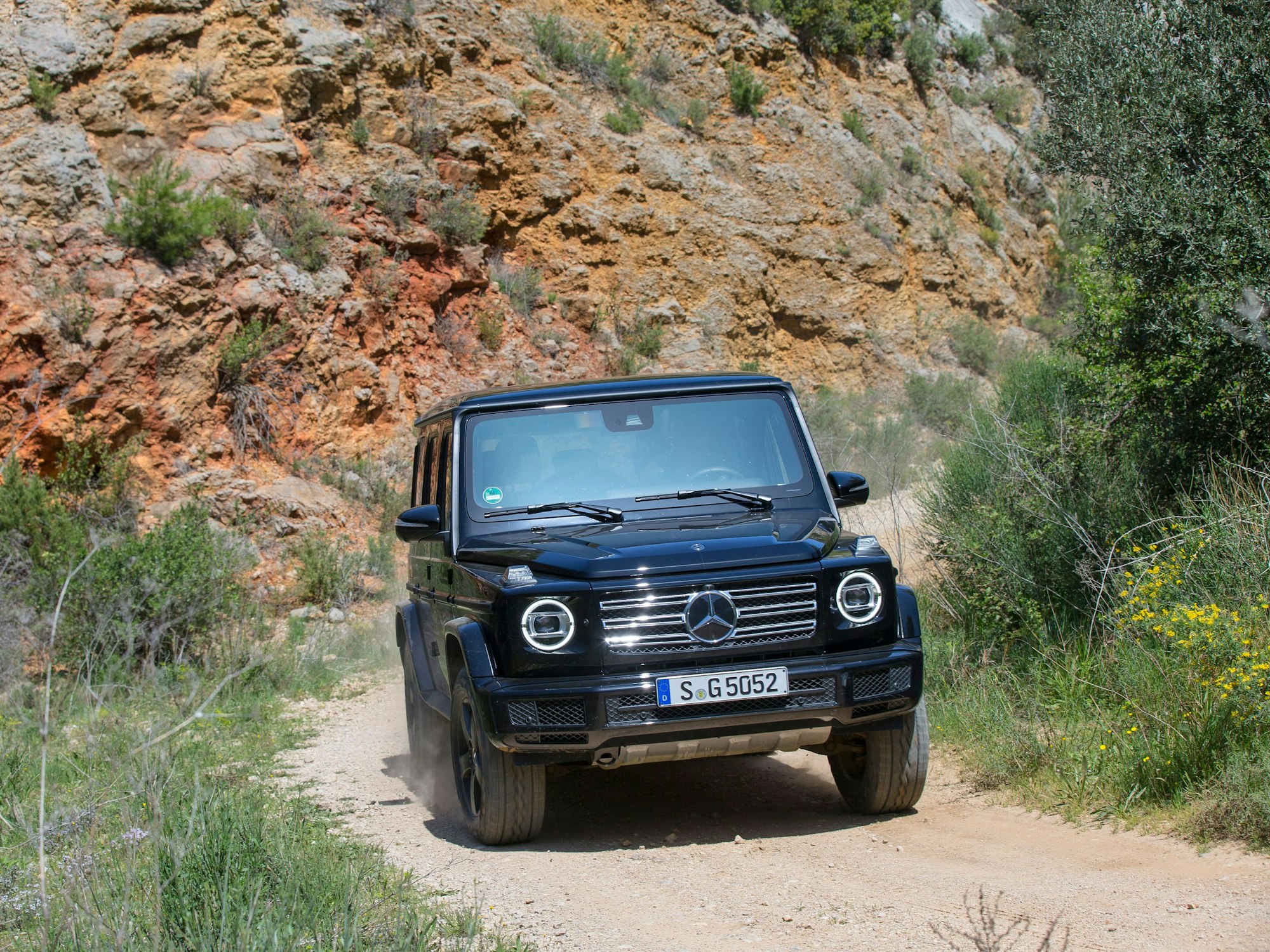 Besonders beliebt: die G-Klasse von Mercedes-Benz. Jetzt hat das Unternehmen einen Bestellstopp verhängt.