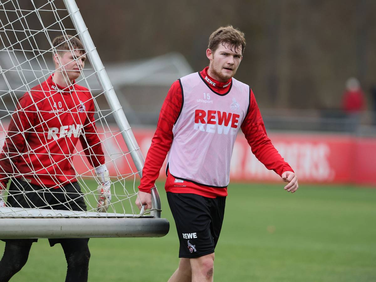 Luca Kilian trainiert beim 1. FC Köln.